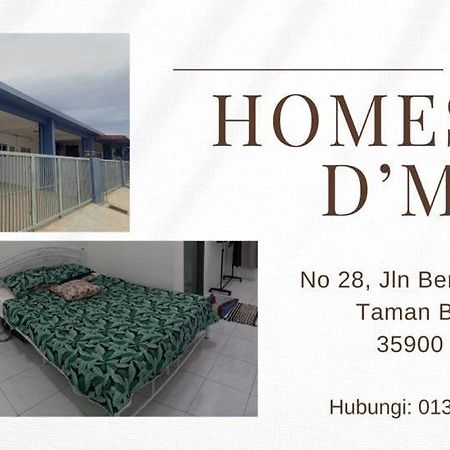 Homestay D'Mama Īfor mūslimĪ Tanjong Malim Luaran gambar